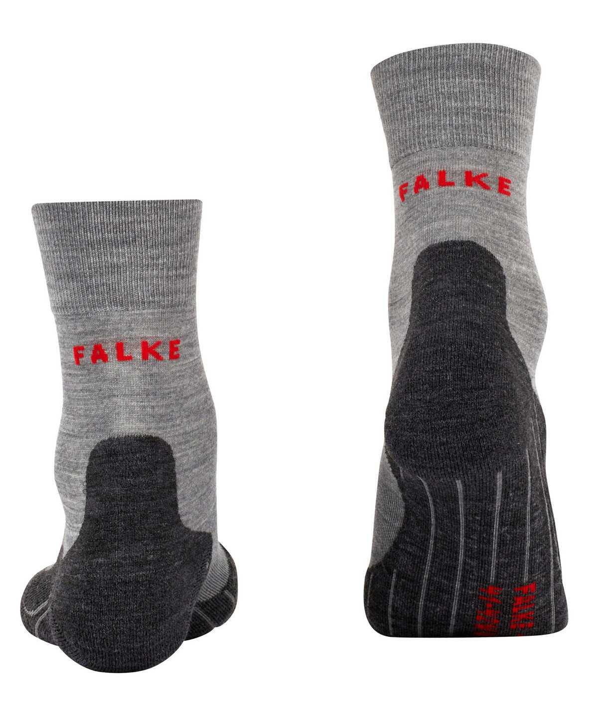 Falke RU4 Endurance Wool Running Socks Sports Socks Női Szürke | OXAY-61248