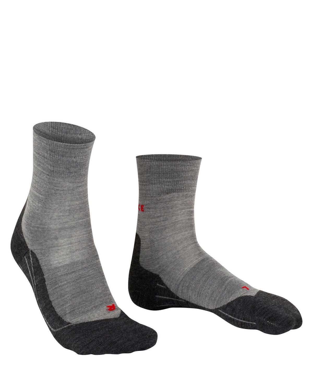 Falke RU4 Endurance Wool Running Socks Sports Socks Női Szürke | OXAY-61248