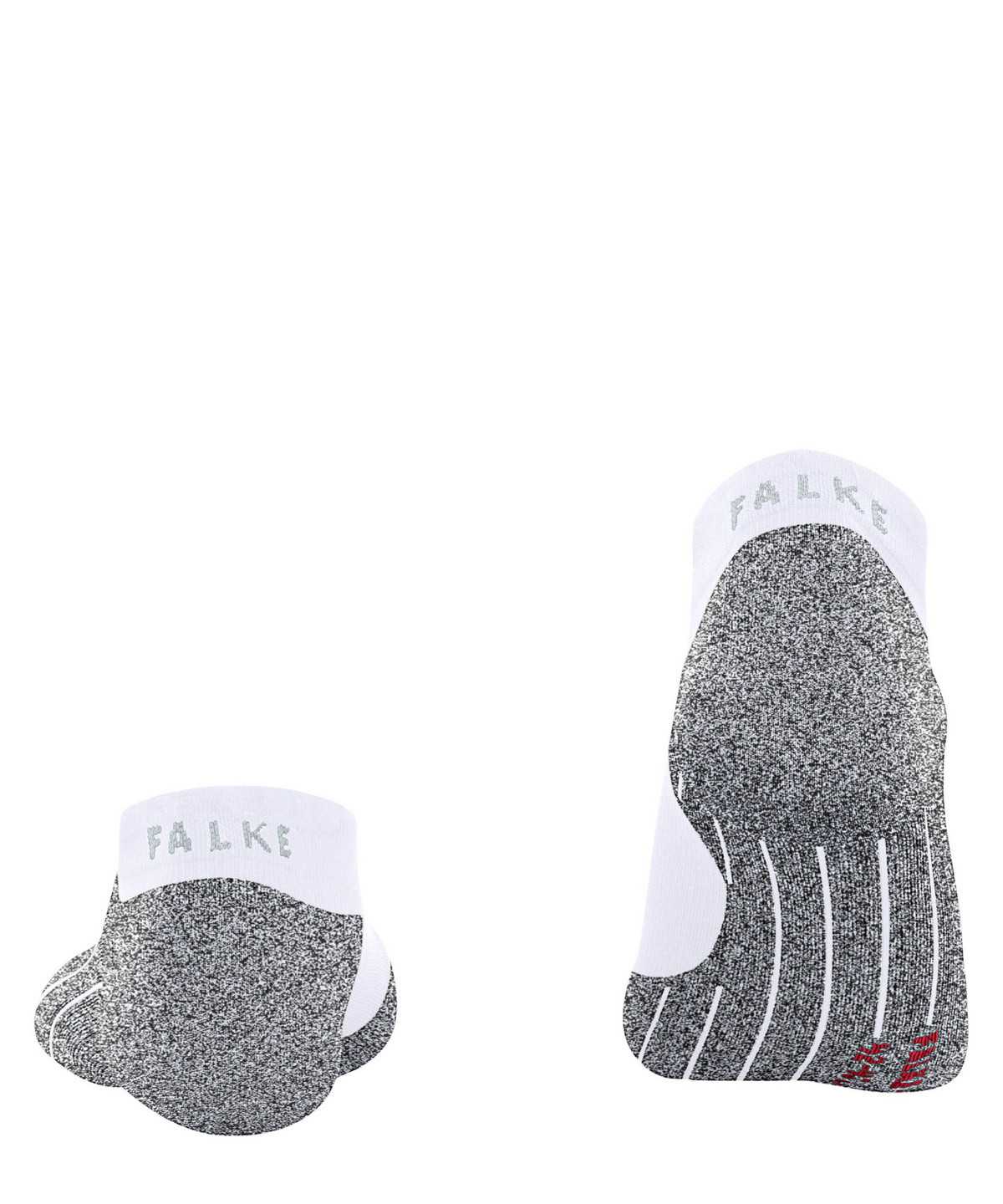 Falke RU4 Light Performance Invisible Running Invisibles No Show Socks Férfi Fehér | PRSA-89350