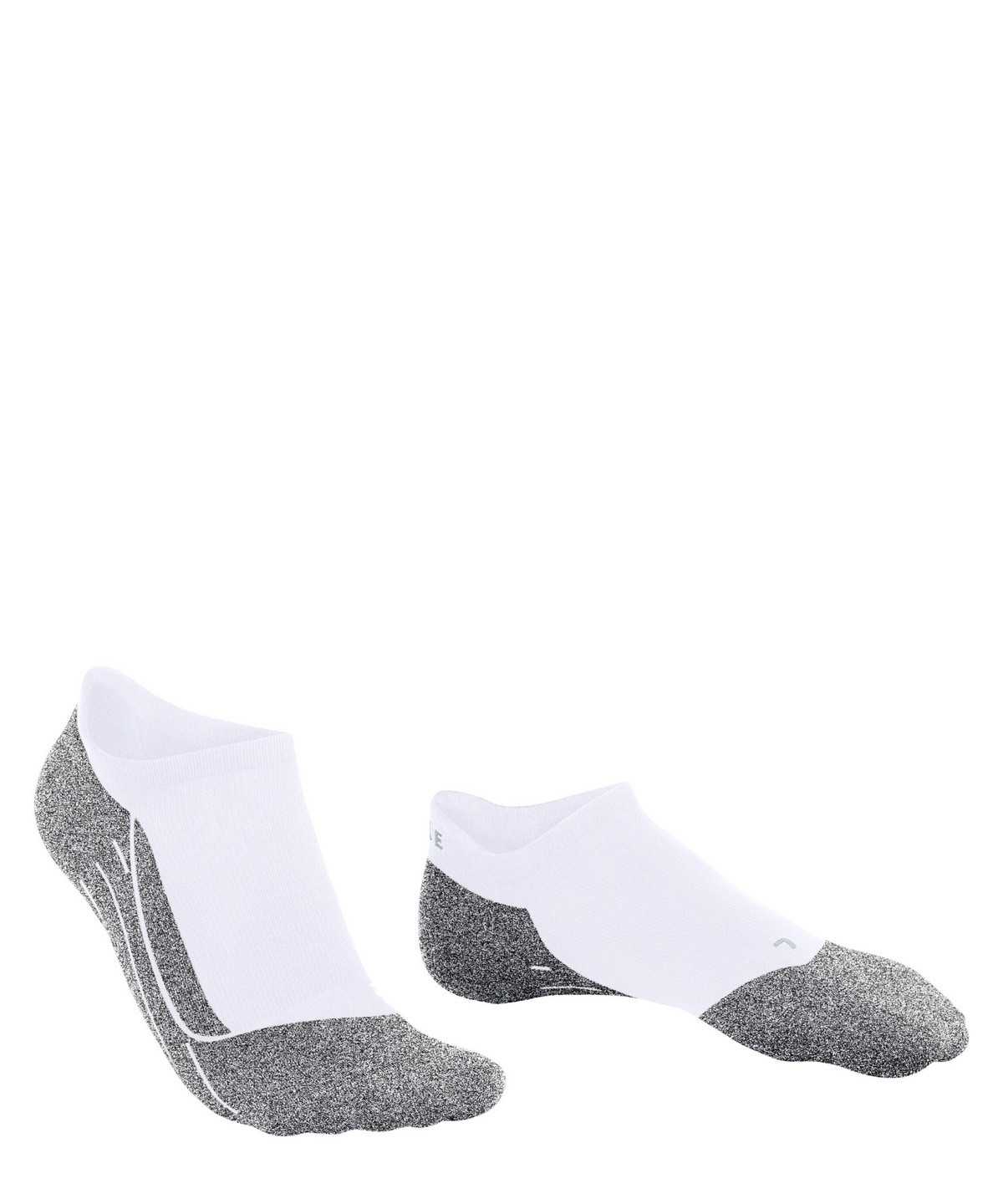 Falke RU4 Light Performance Invisible Running Invisibles No Show Socks Férfi Fehér | PRSA-89350