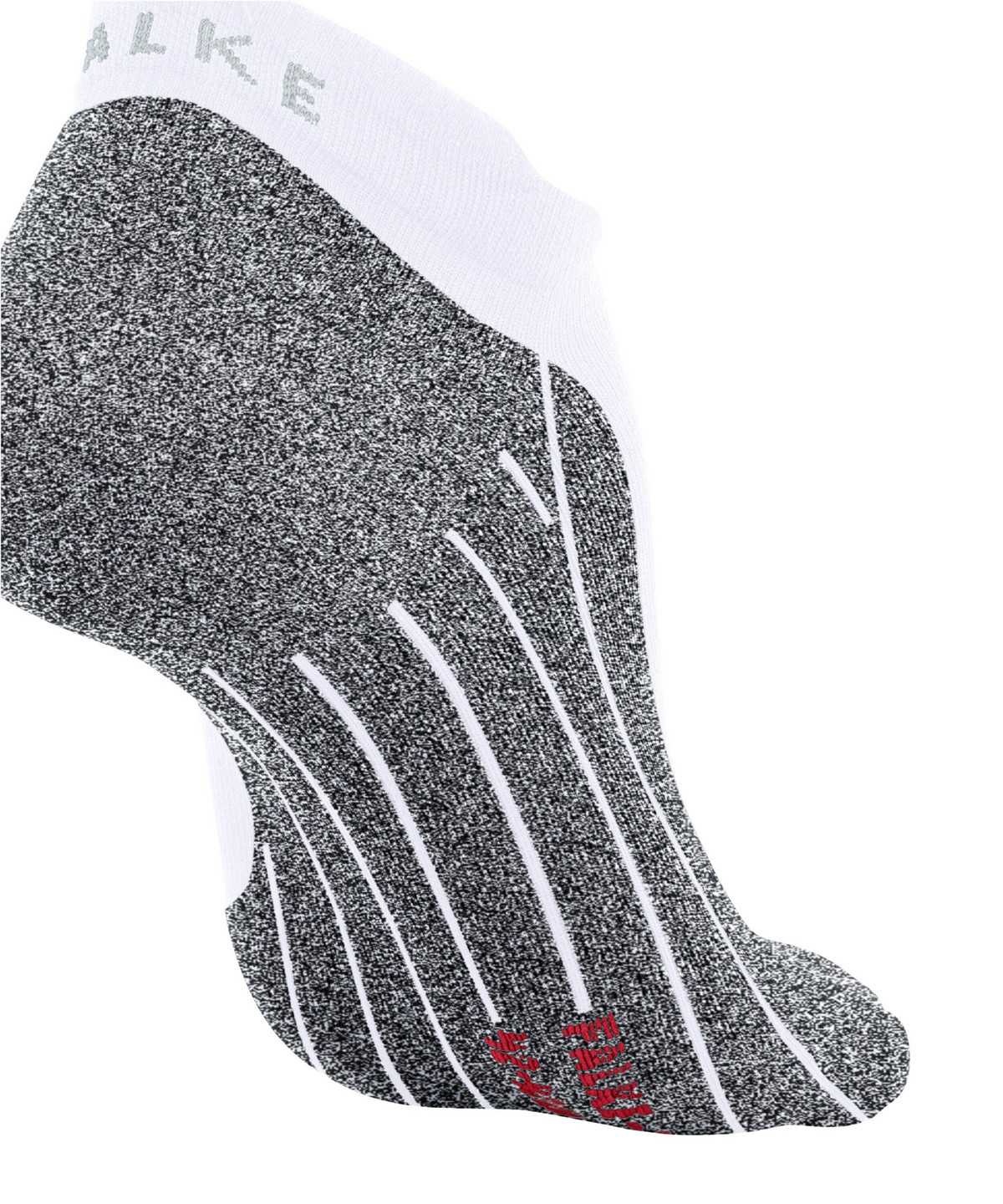 Falke RU4 Light Performance Invisible Running Invisibles No Show Socks Férfi Fehér | PRSA-89350