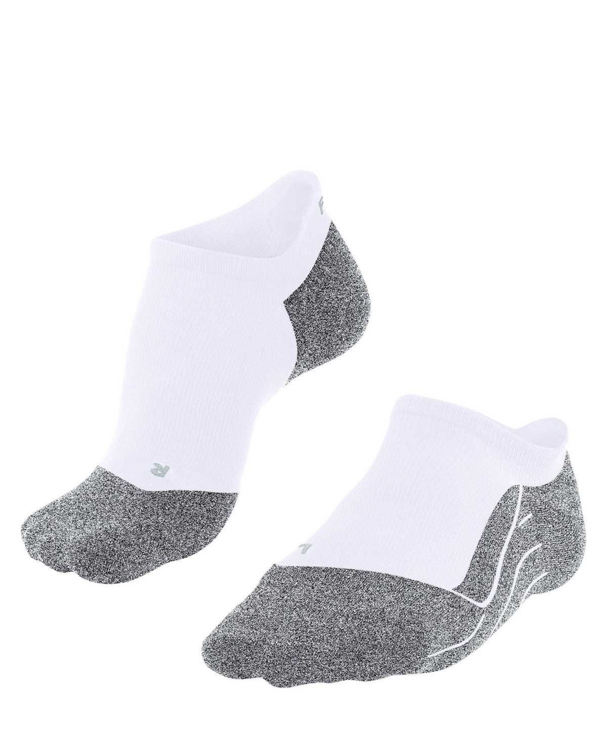 Falke RU4 Light Performance Invisible Running Invisibles No Show Socks Férfi Fehér | PRSA-89350