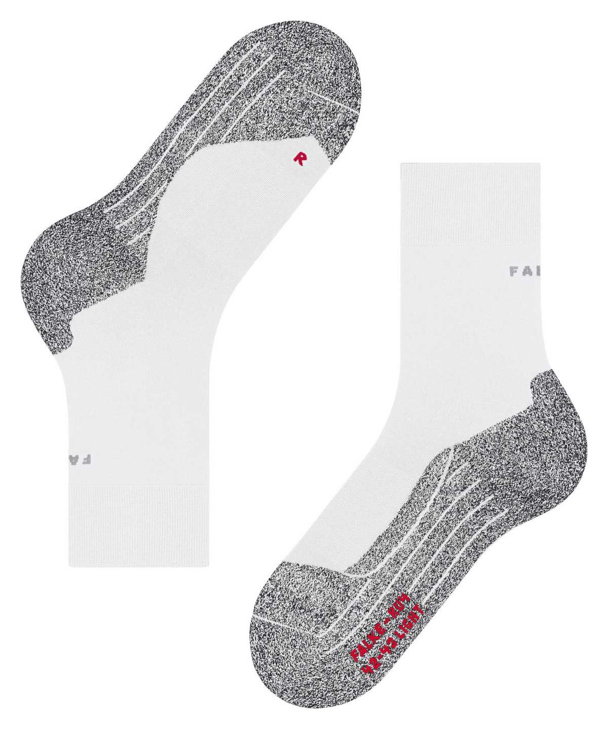 Falke RU4 Light Performance Running Socks Zokni Férfi Fehér | RYGI-13765