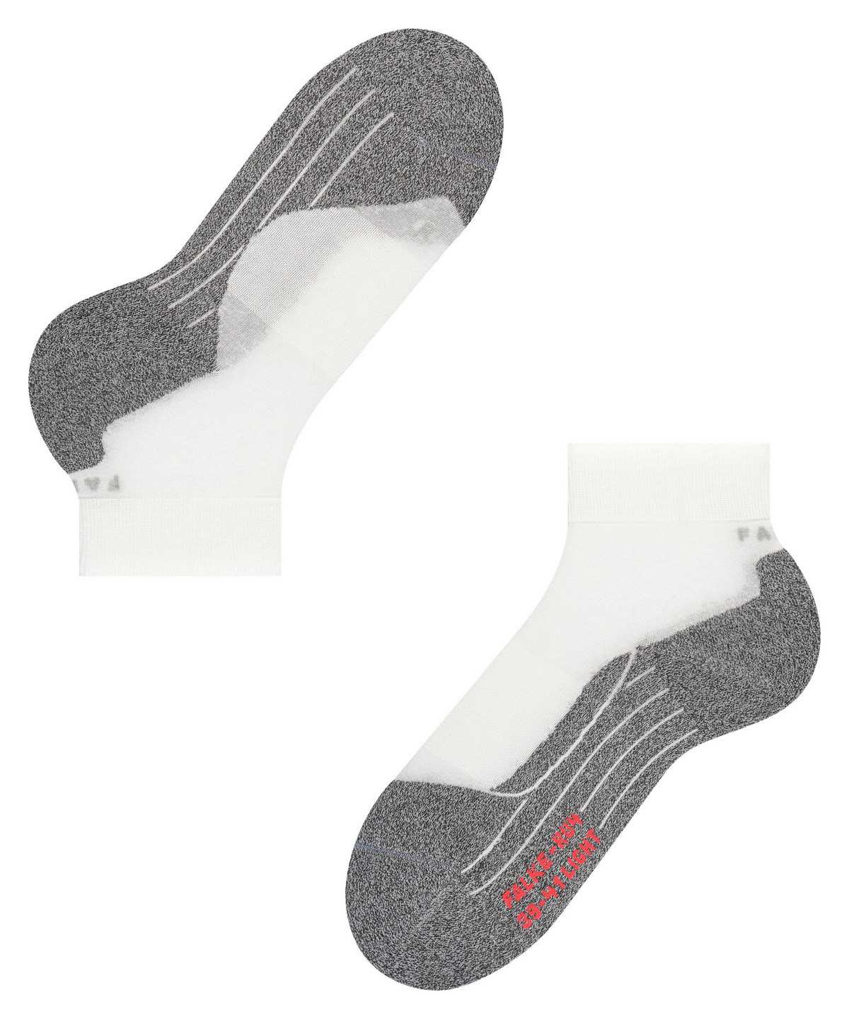 Falke RU4 Light Performance Short Running Short sock Sports Socks Női Fehér | ZYTC-98053