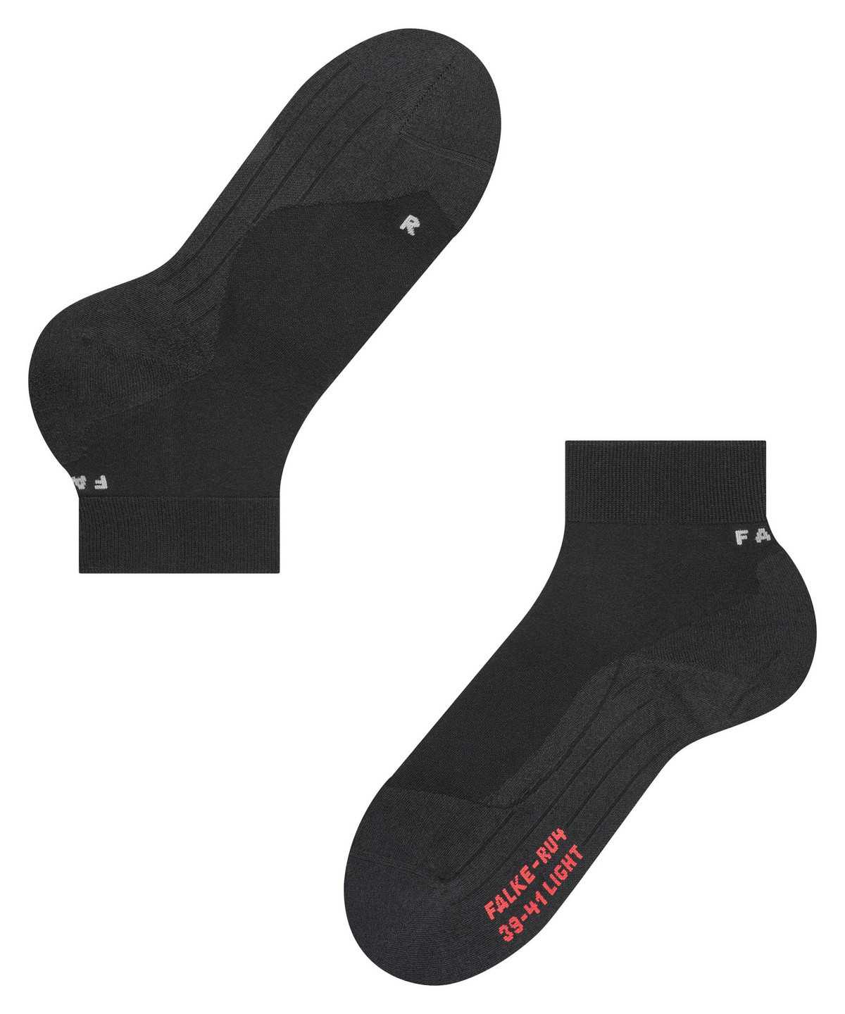 Falke RU4 Light Performance Short Running Short sock Sports Socks Női Fekete | XTEA-94258