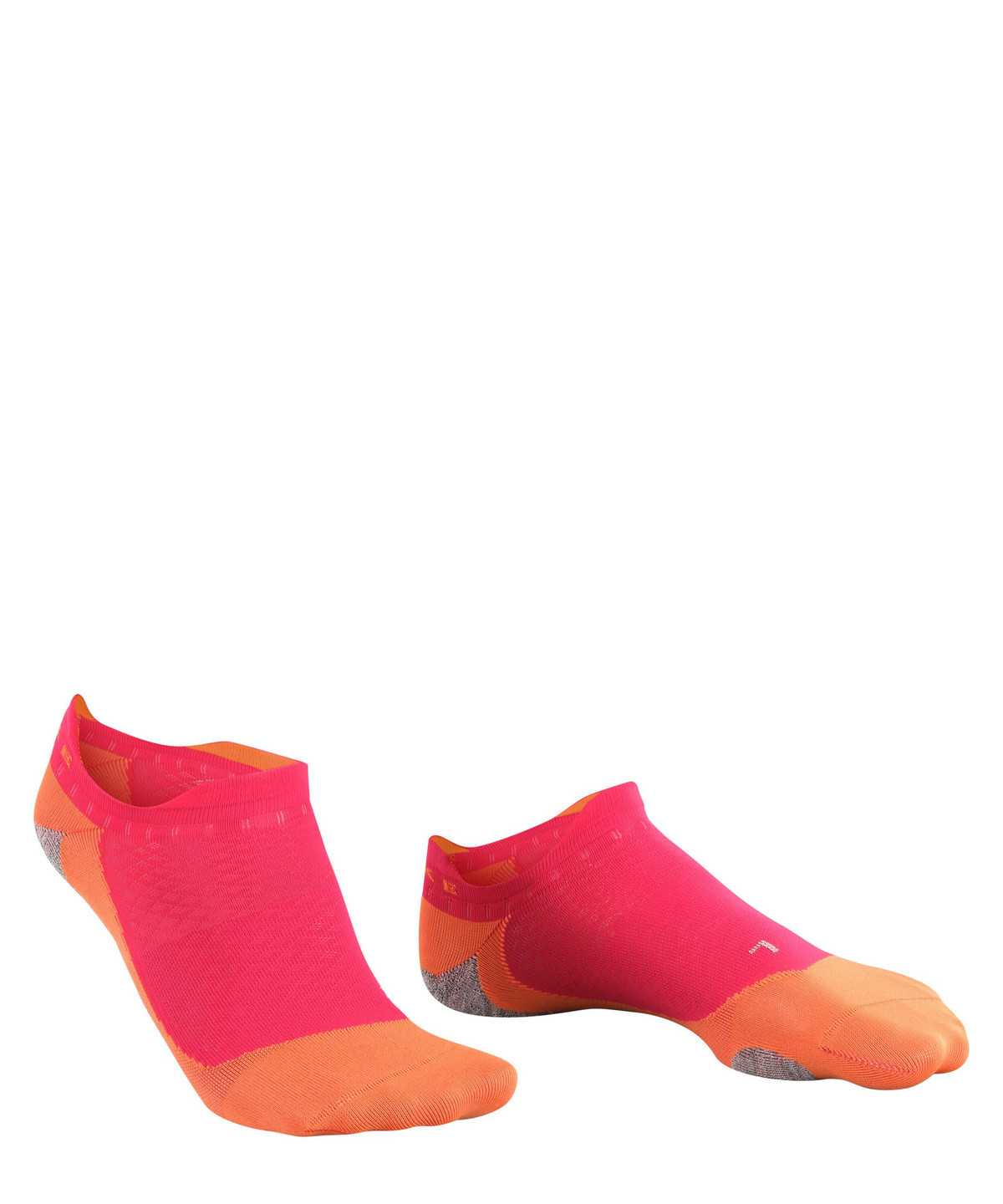 Falke RU5 Race Invisible Running Invisibles Sports Socks Női Piros | IAKU-09572