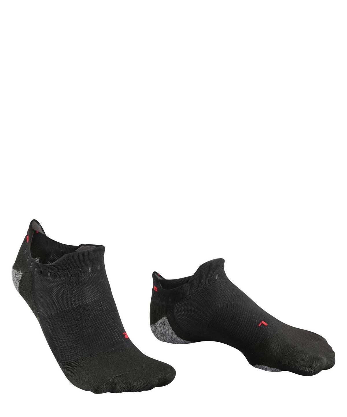 Falke RU5 Race Invisible Running Invisibles No Show Socks Férfi Fekete | FZEN-73150