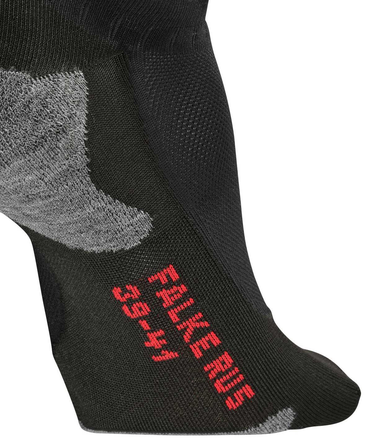 Falke RU5 Race Invisible Running Invisibles No Show Socks Férfi Fekete | FZEN-73150