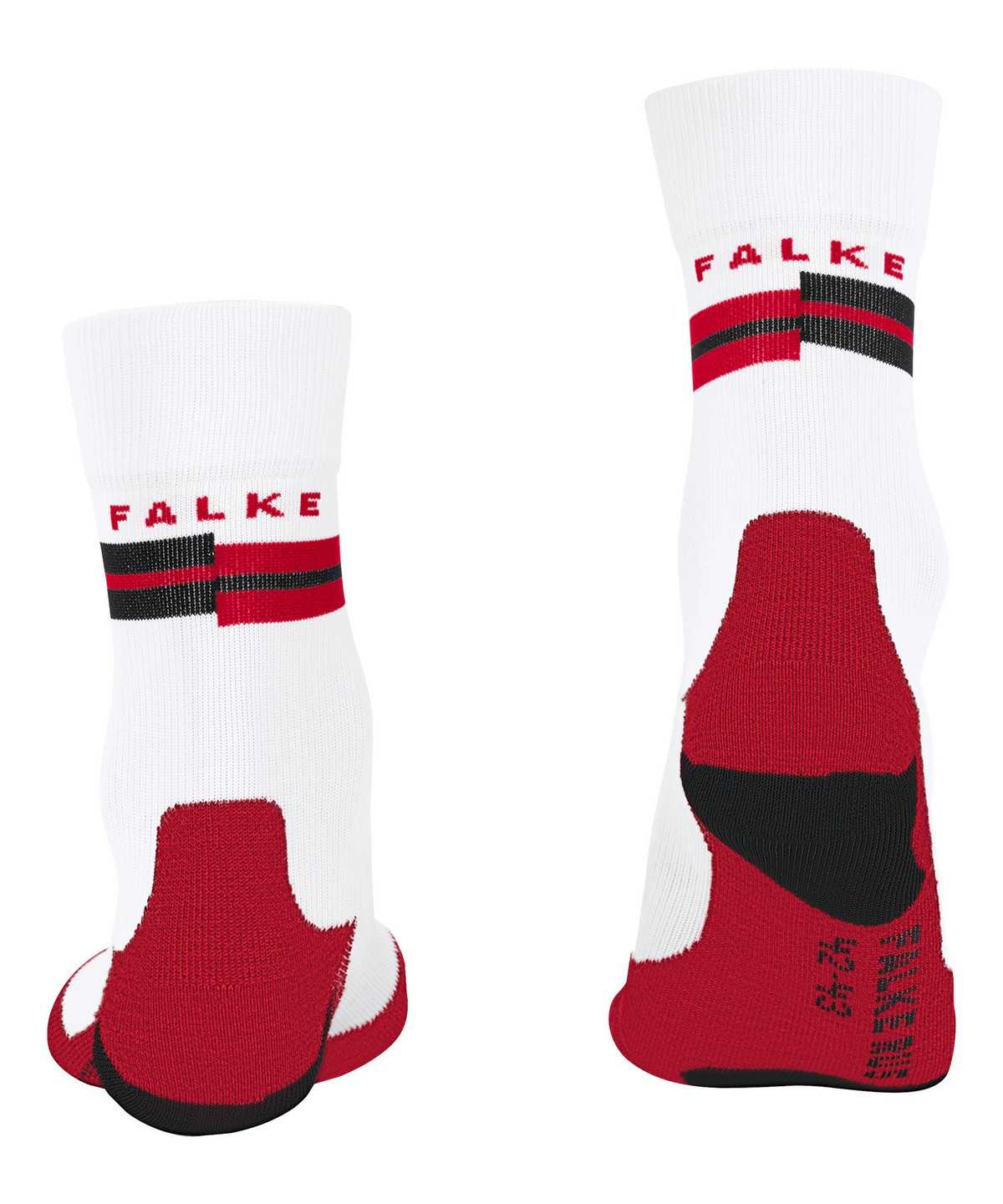 Falke RU5 Race Running Socks Sports Socks Női Fehér | IVSD-13728