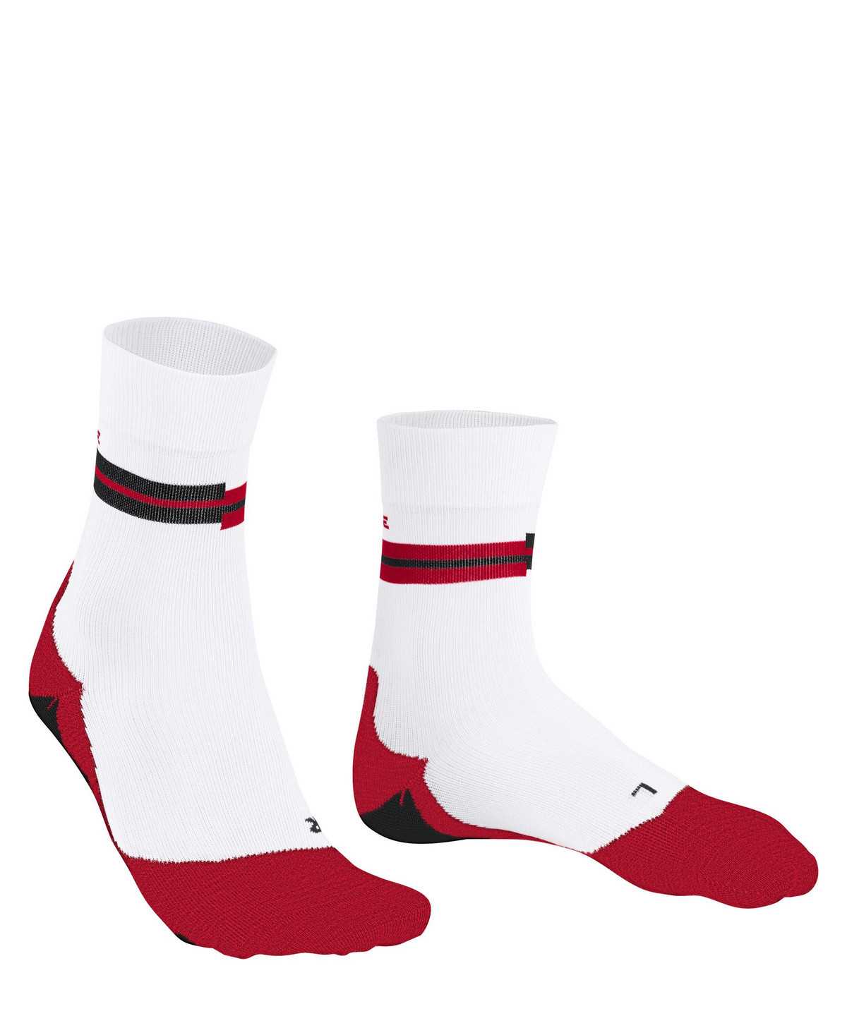 Falke RU5 Race Running Socks Sports Socks Női Fehér | IVSD-13728