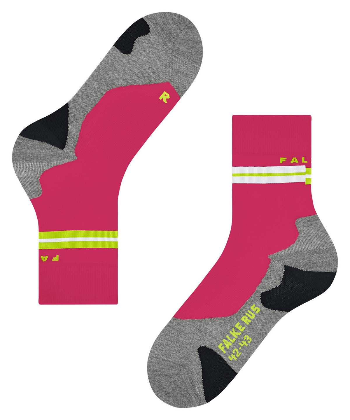 Falke RU5 Race Running Socks Sports Socks Női Piros | HNZB-15234