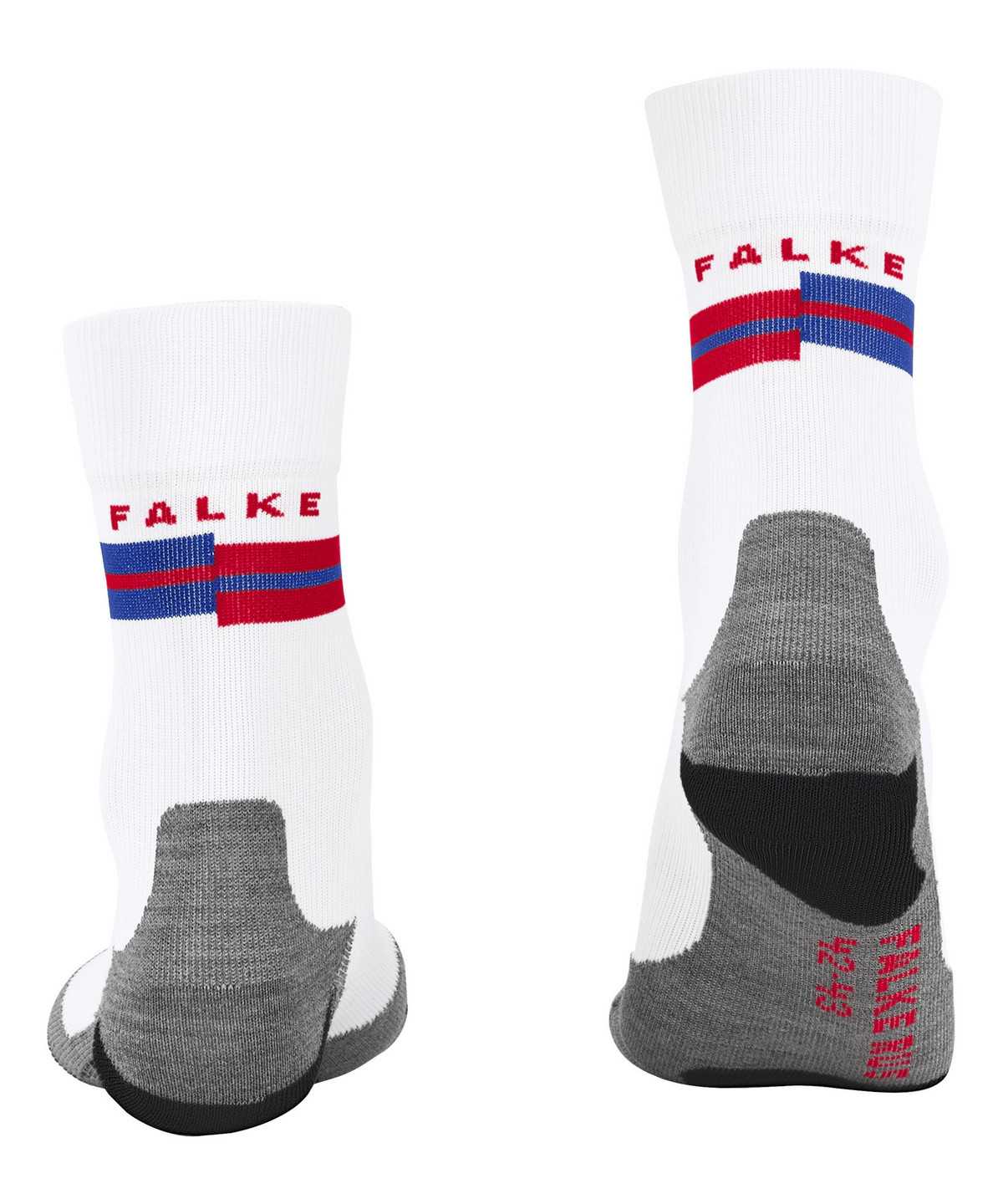 Falke RU5 Race Running Socks Zokni Férfi Fehér | CBVO-72435