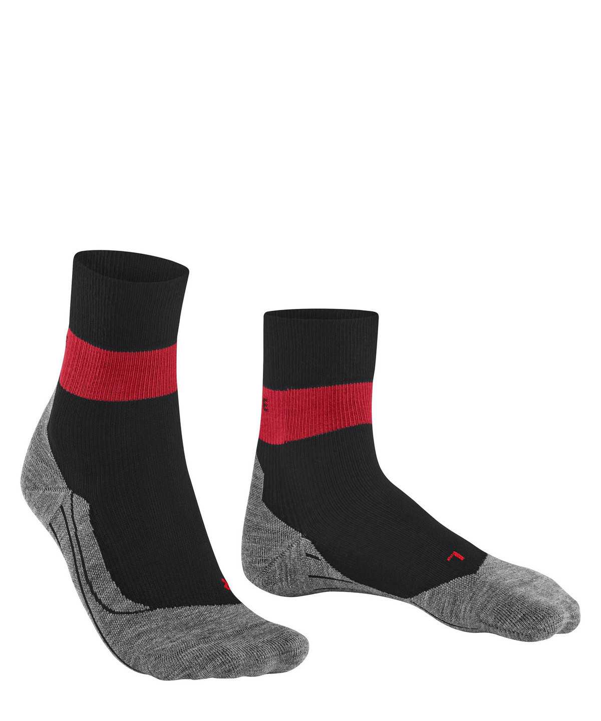 Falke RU Compression Stabilizing Running Socks Sports Socks Női Fekete | CWMZ-84579