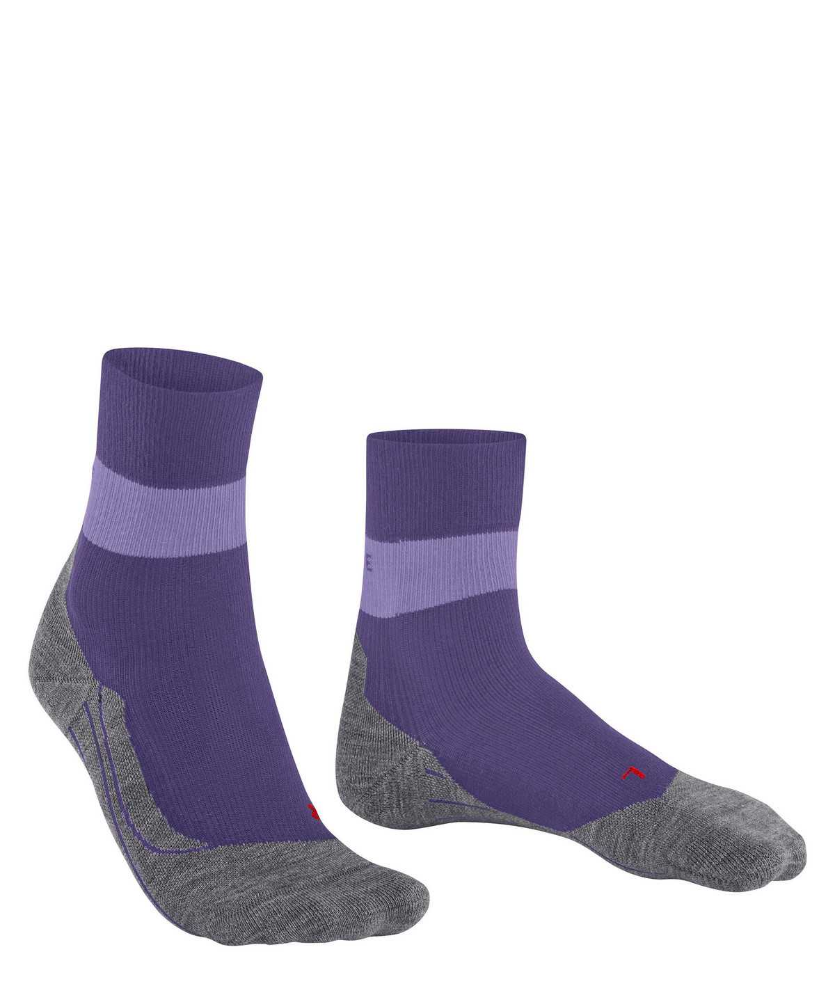 Falke RU Compression Stabilizing Running Socks Sports Socks Női Lila | KVXN-82794