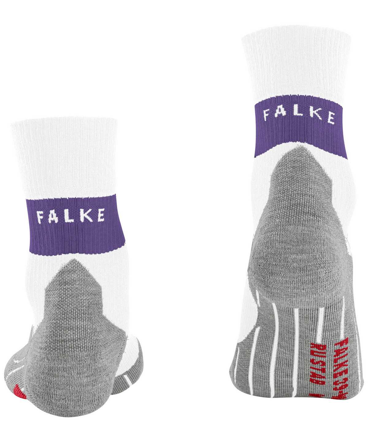 Falke RU Compression Stabilizing Running Socks Sports Socks Női Fehér | OYSG-98162