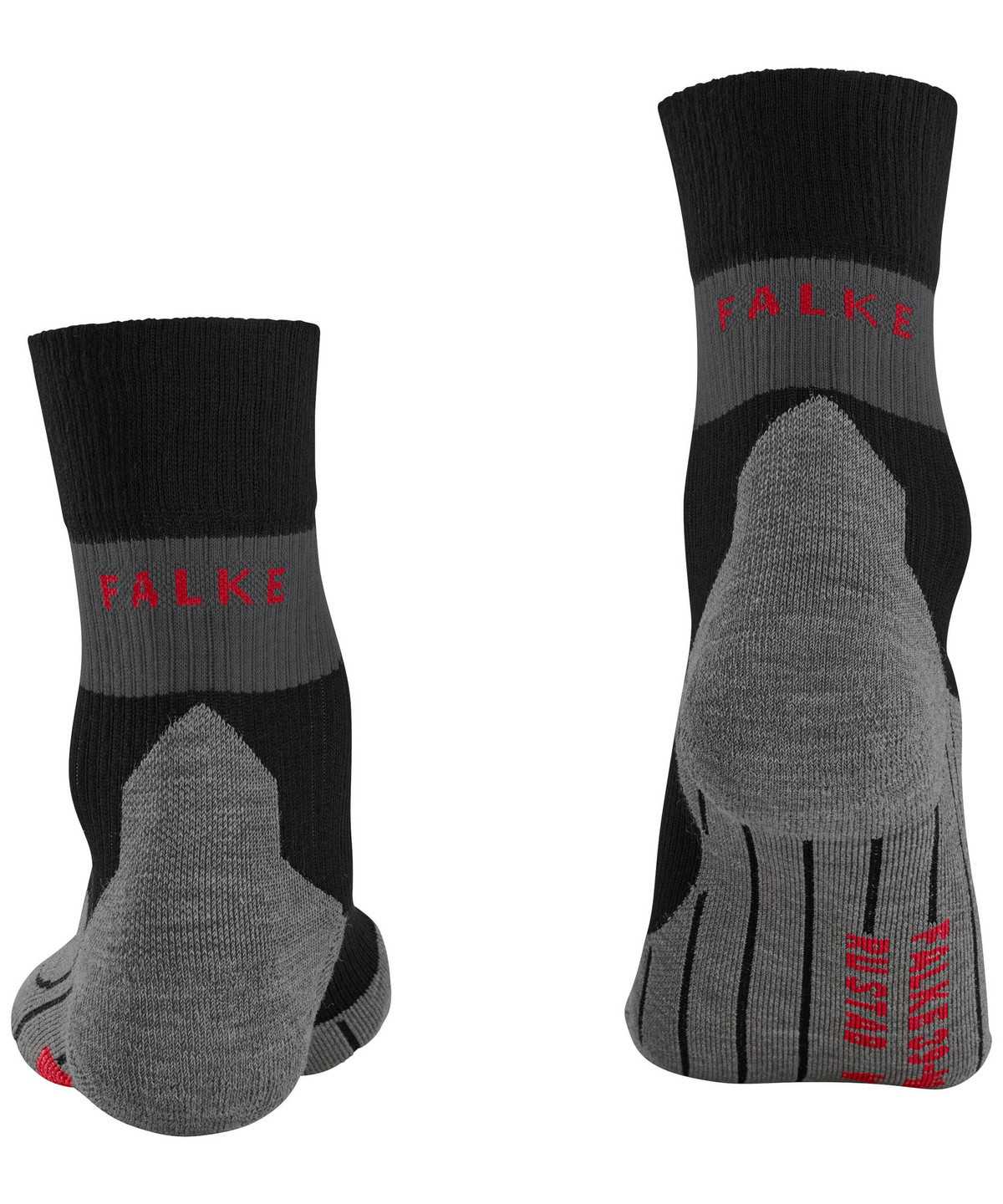 Falke RU Compression Stabilizing Running Socks Sports Socks Női Fekete | WMNP-10249