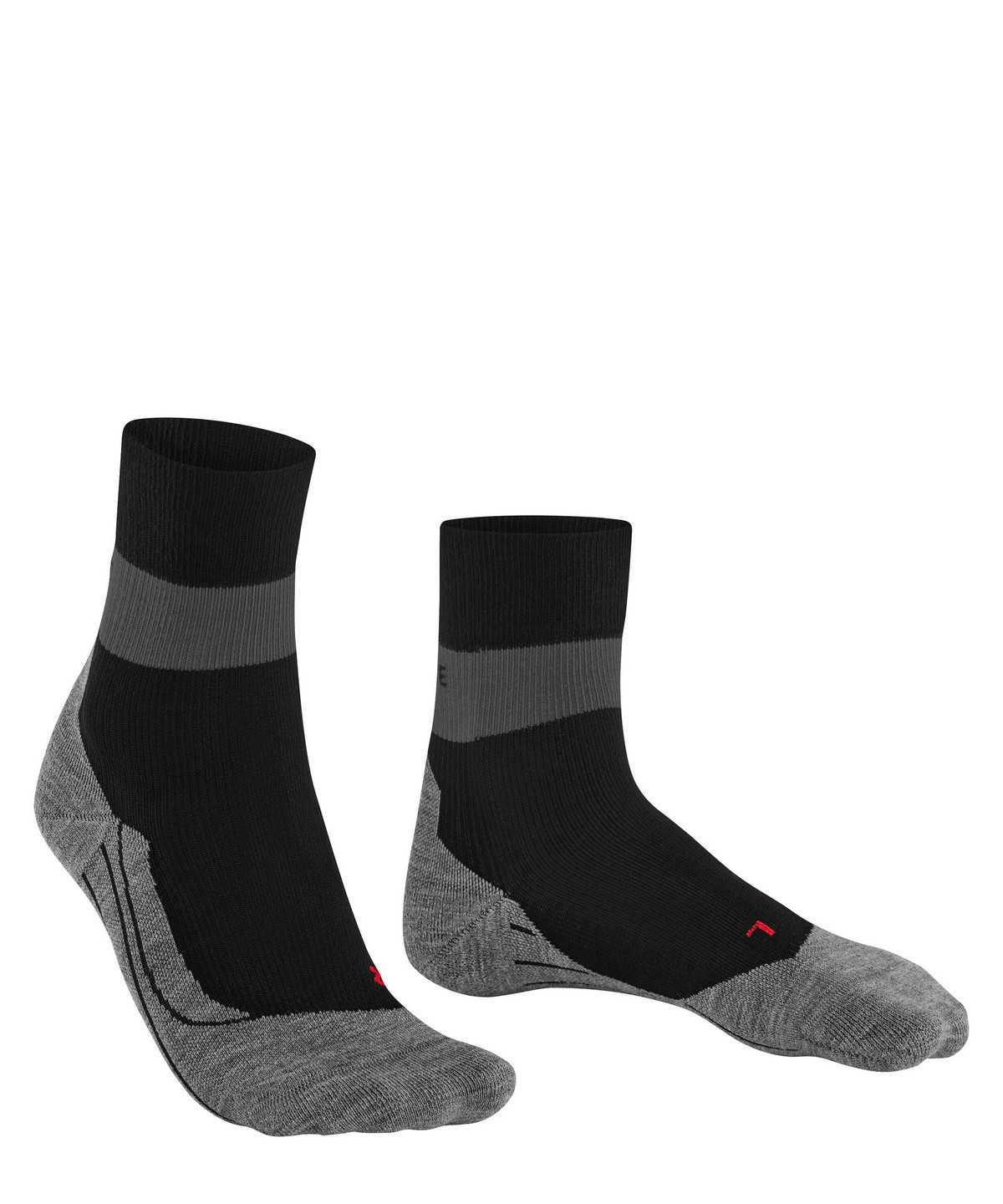 Falke RU Compression Stabilizing Running Socks Sports Socks Női Fekete | WMNP-10249