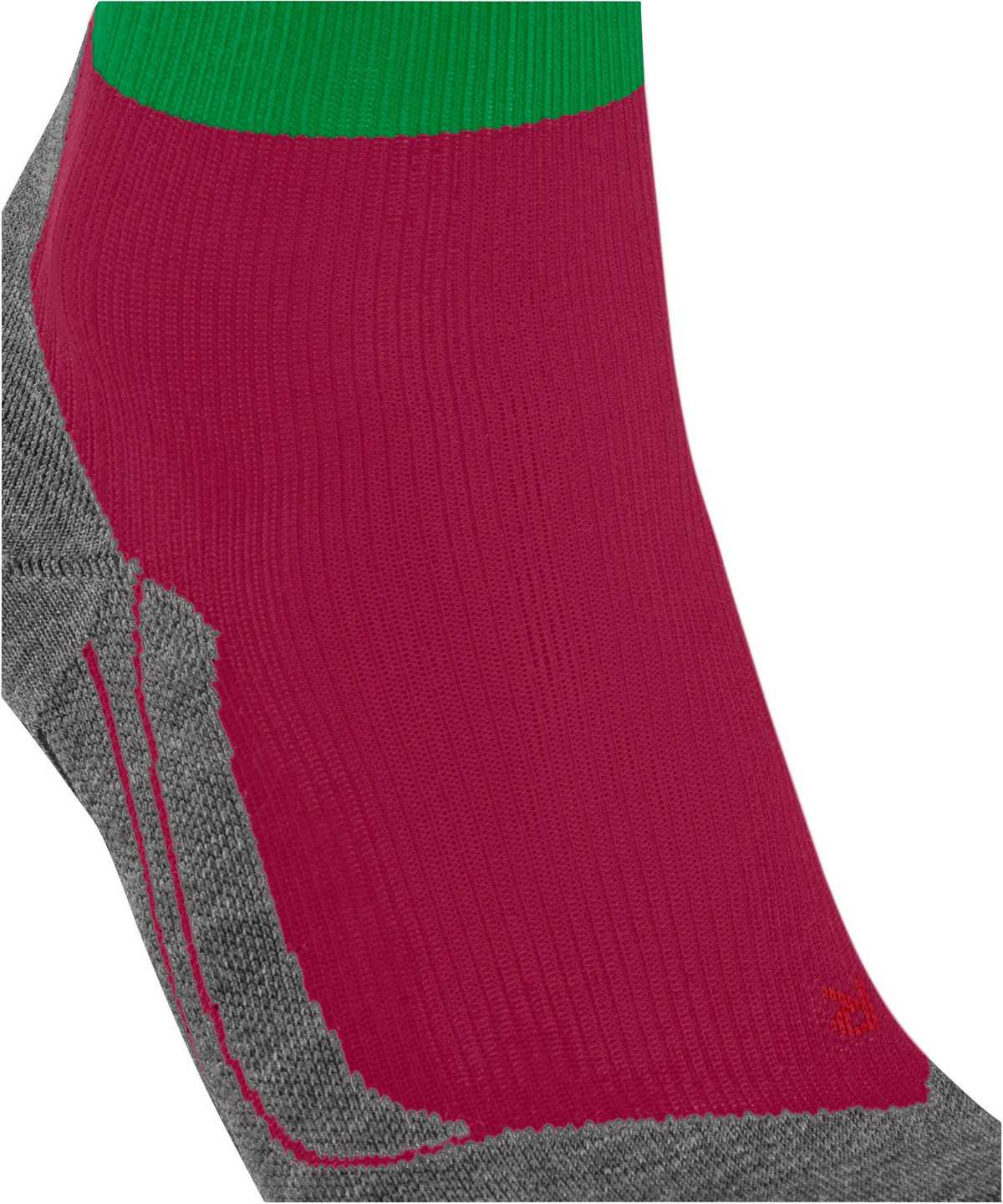 Falke RU Compression Stabilizing Running Socks Sports Socks Női Piros | EFDC-38167