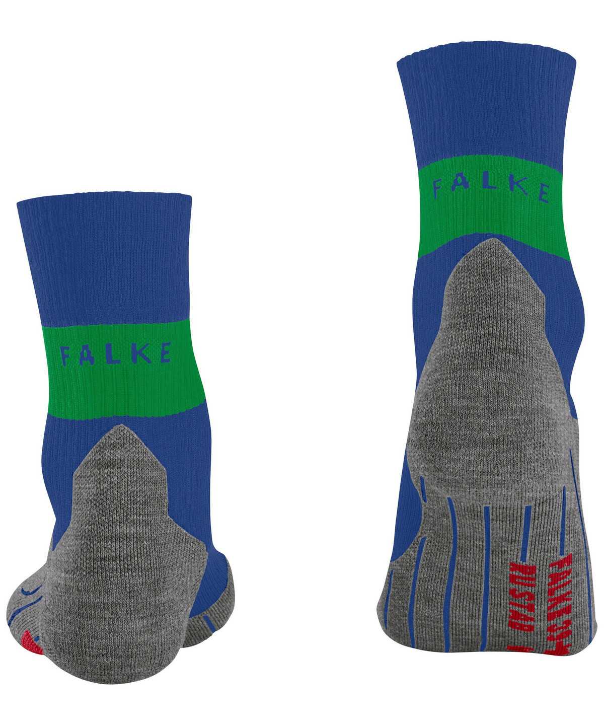 Falke RU Compression Stabilizing Running Socks Zokni Férfi Kék | VFPU-14087