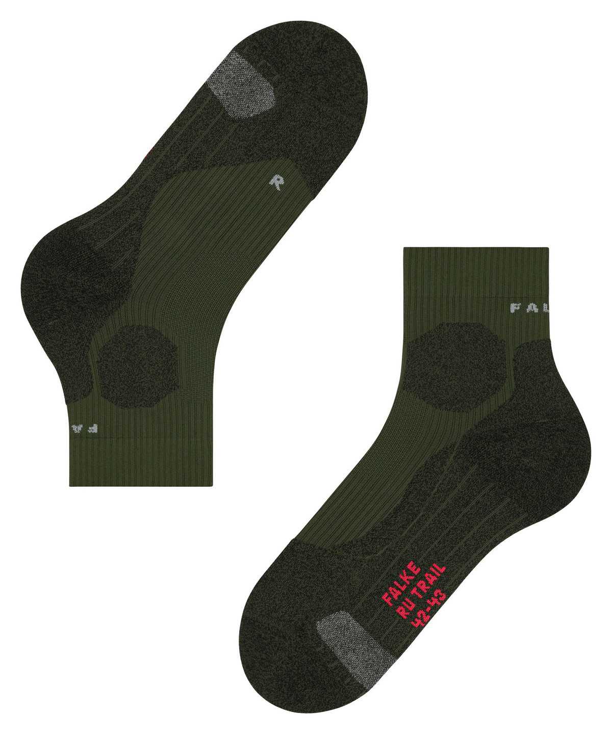 Falke RU Trail Grip Running Socks Sports Socks Női Zöld | DPTR-40675