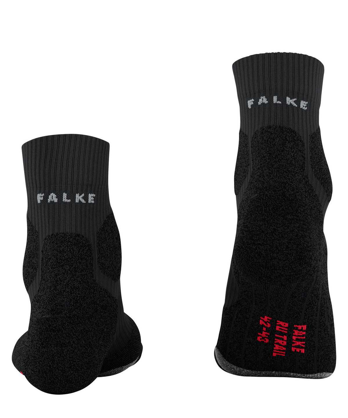 Falke RU Trail Grip Running Socks Sports Socks Női Fekete | PBNQ-02961