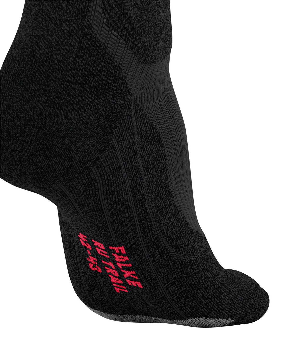 Falke RU Trail Grip Running Socks Sports Socks Női Fekete | PBNQ-02961