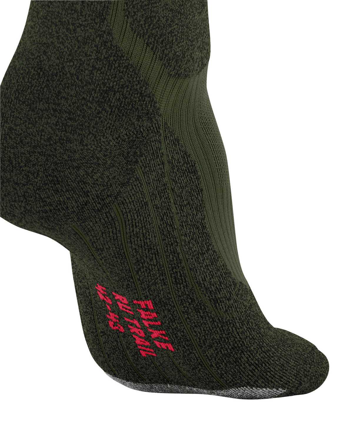 Falke RU Trail Grip Running Socks Zokni Férfi Zöld | QNWX-12986