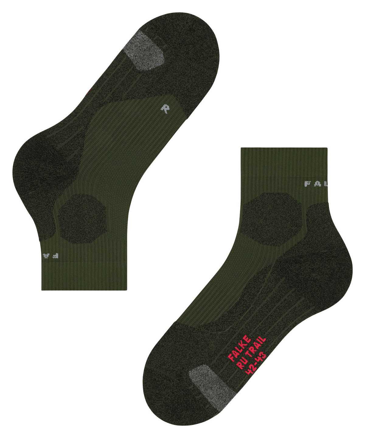 Falke RU Trail Grip Running Socks Zokni Férfi Zöld | QNWX-12986