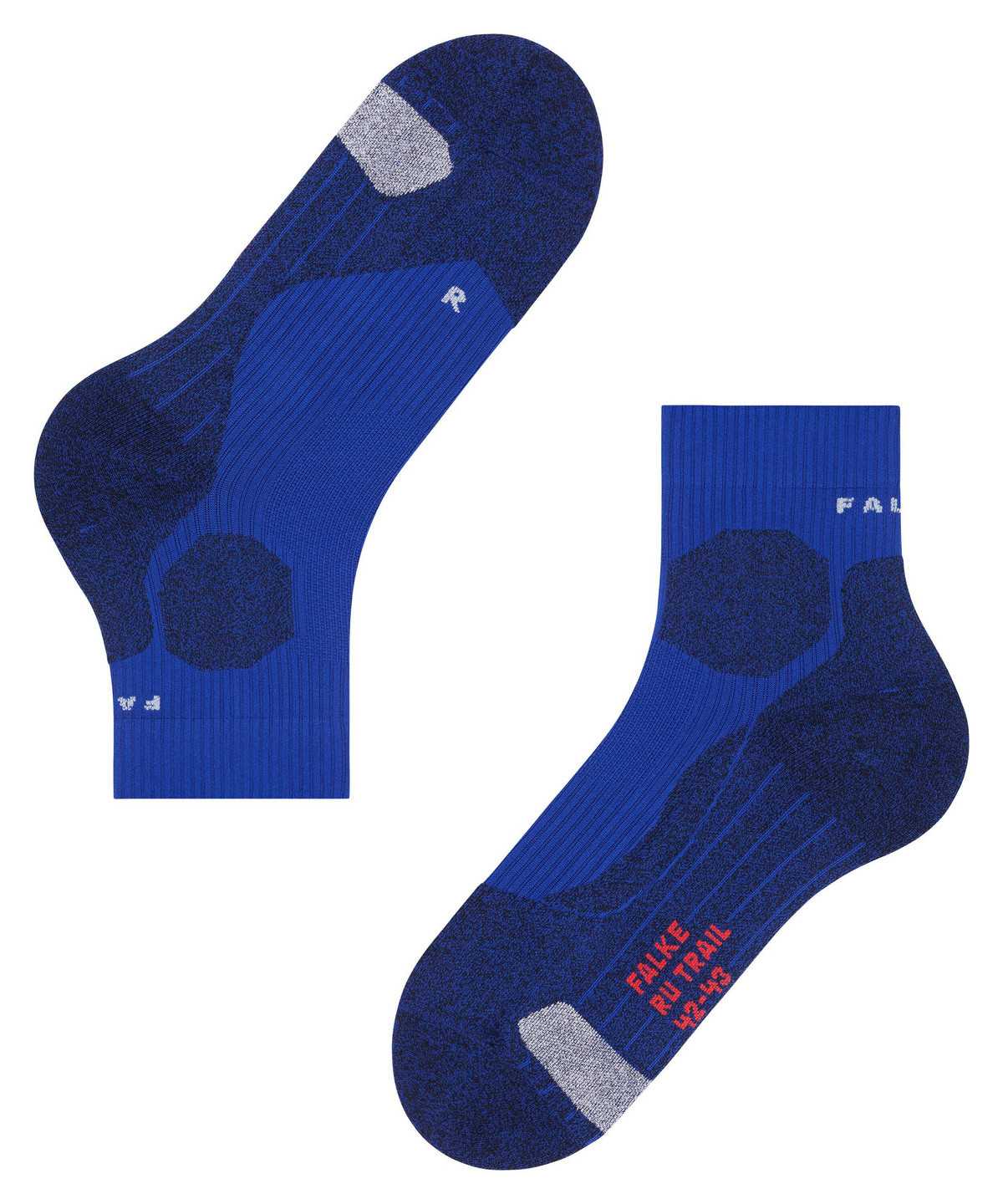 Falke RU Trail Grip Running Socks Zokni Férfi Kék | WUJM-02168