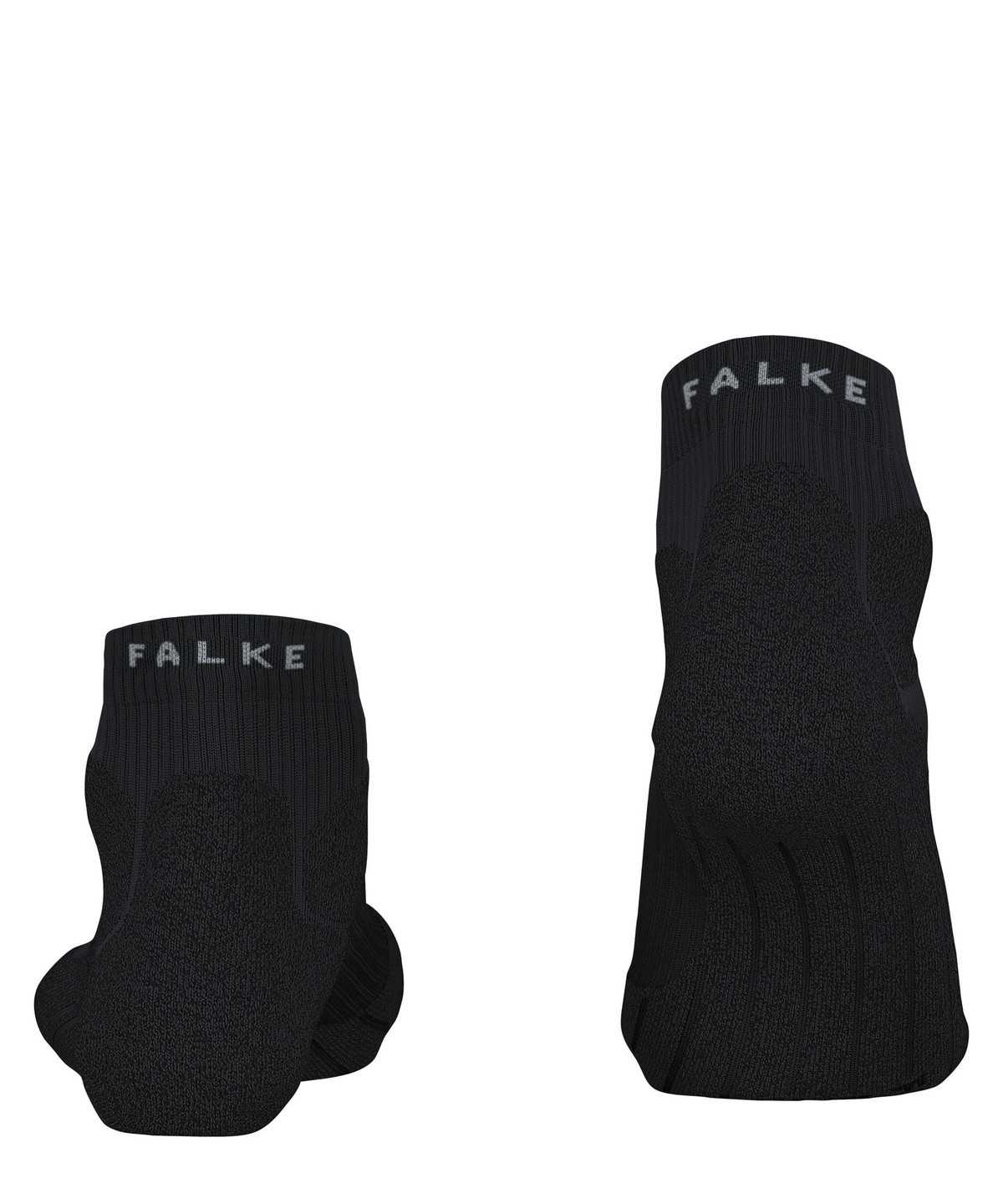 Falke RU Trail Running Socks Zokni Férfi Fekete | QGTX-36249