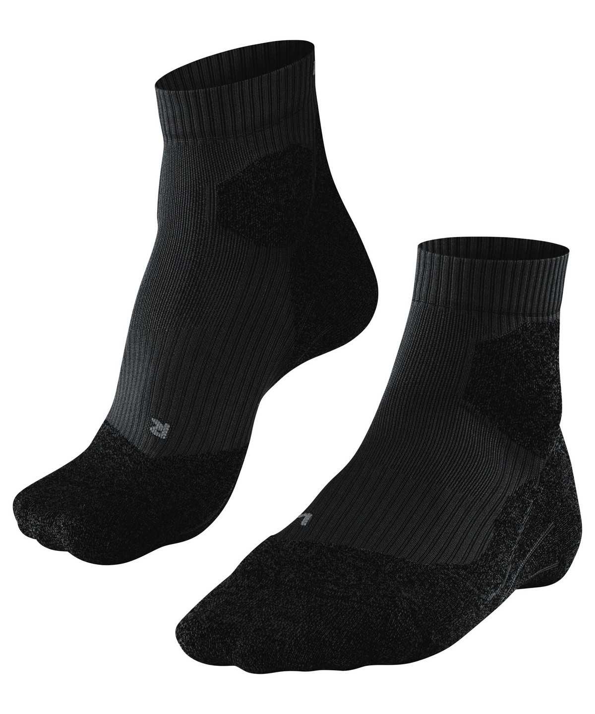 Falke RU Trail Running Socks Zokni Férfi Fekete | QGTX-36249