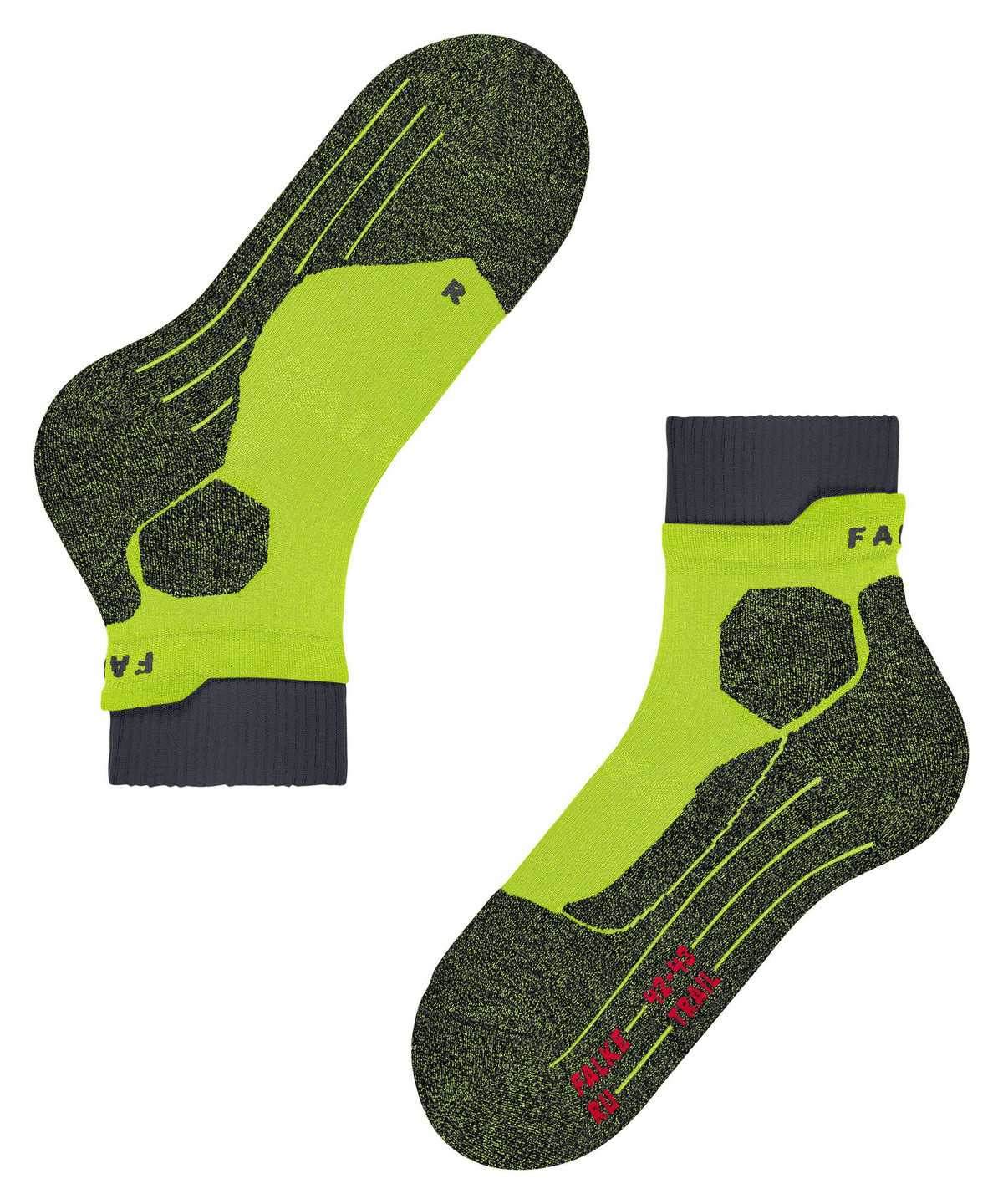 Falke RU Trail Running Socks Zokni Férfi Zöld | NIOF-96258