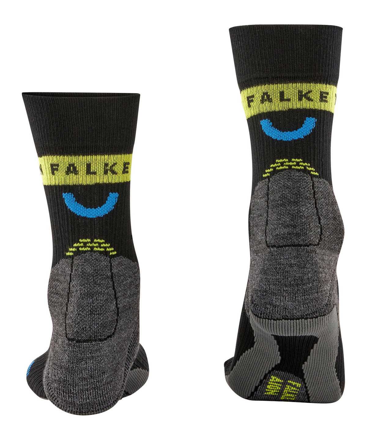 Falke RU True Motion Aion Running Socks Zokni Férfi Fekete | POXL-94815