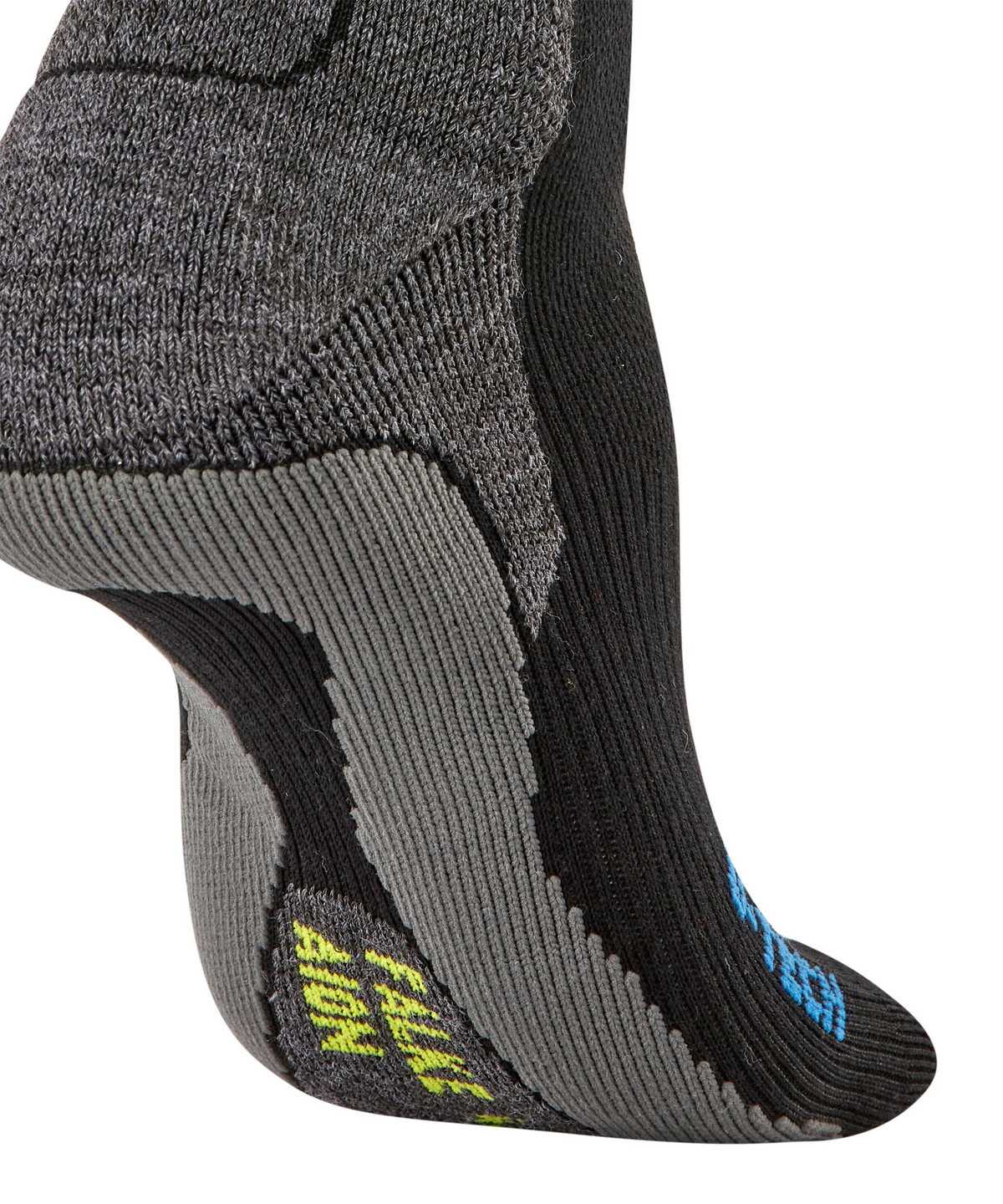 Falke RU True Motion Aion Running Socks Zokni Férfi Fekete | POXL-94815