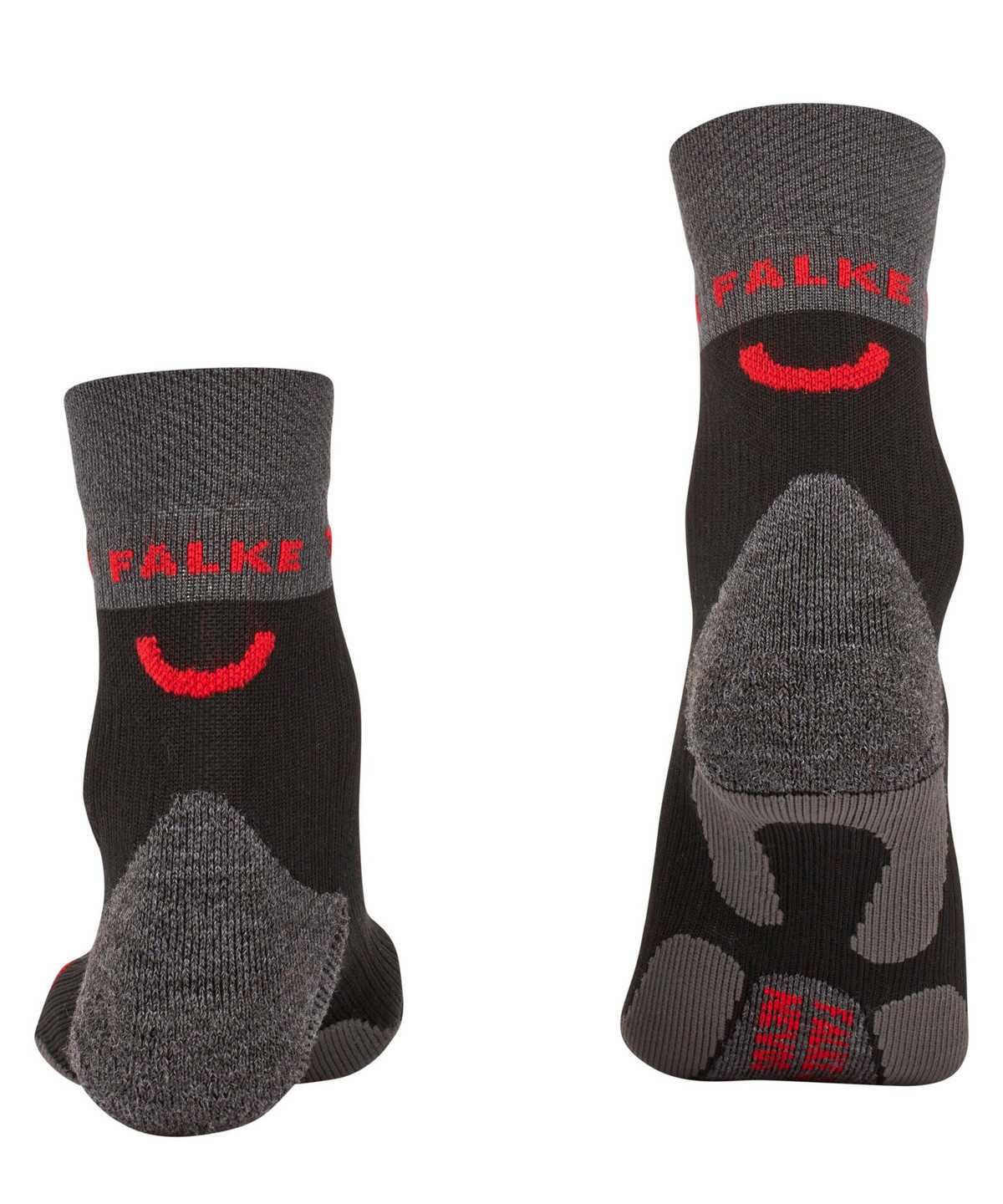 Falke RU True Motion Nevos Running Socks Sports Socks Női Fekete | YKBS-02385