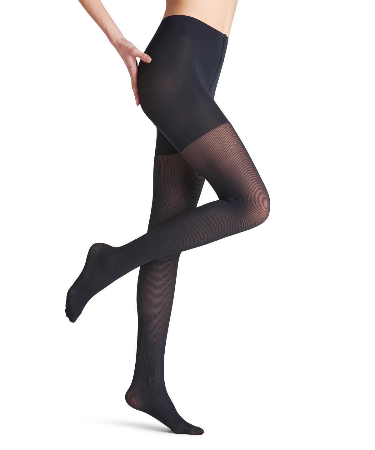 Falke Rib Shaping 50 DEN Tights Tights Női Kék | XCYN-26380