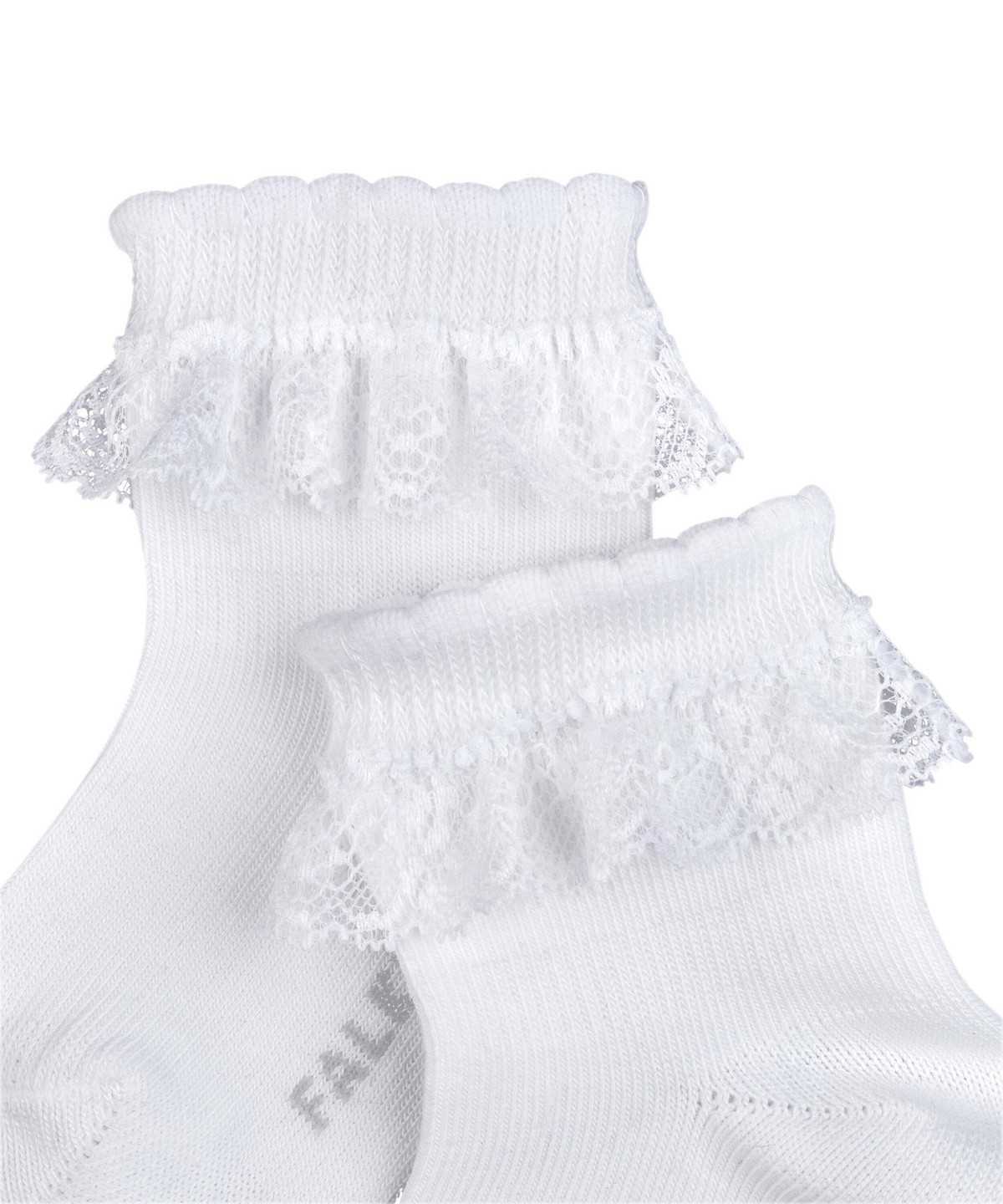 Falke Romantic Lace Socks Zokni Baba Fehér | HGZX-64138