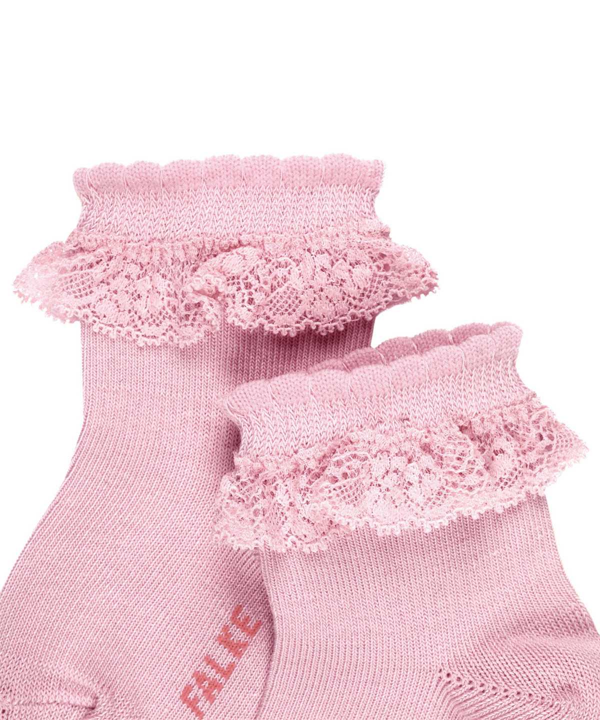 Falke Romantic Lace Socks Zokni Baba Rózsaszín | QGYW-06984