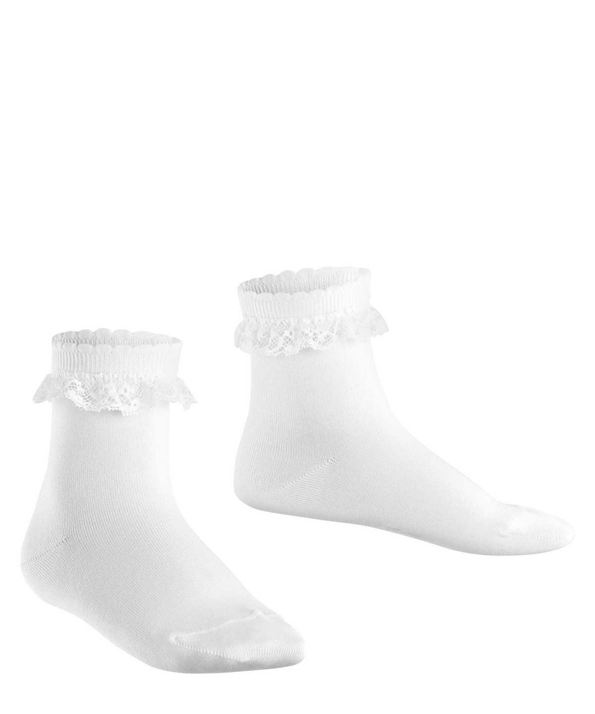 Falke Romantic Lace Socks Zokni Gyerek Fehér | WARC-45310