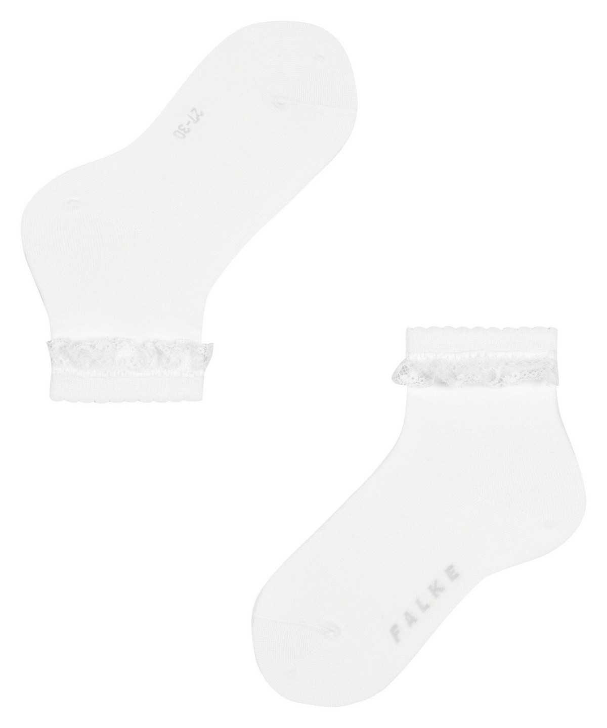 Falke Romantic Lace Socks Zokni Gyerek Fehér | WARC-45310