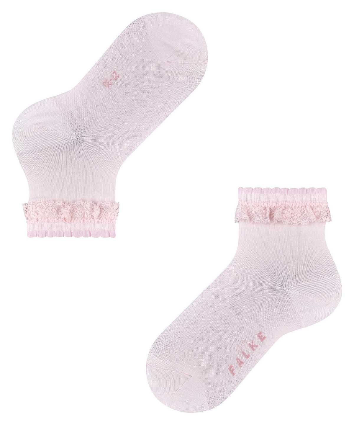 Falke Romantic Lace Socks Zokni Gyerek Rózsaszín | EKNP-07682