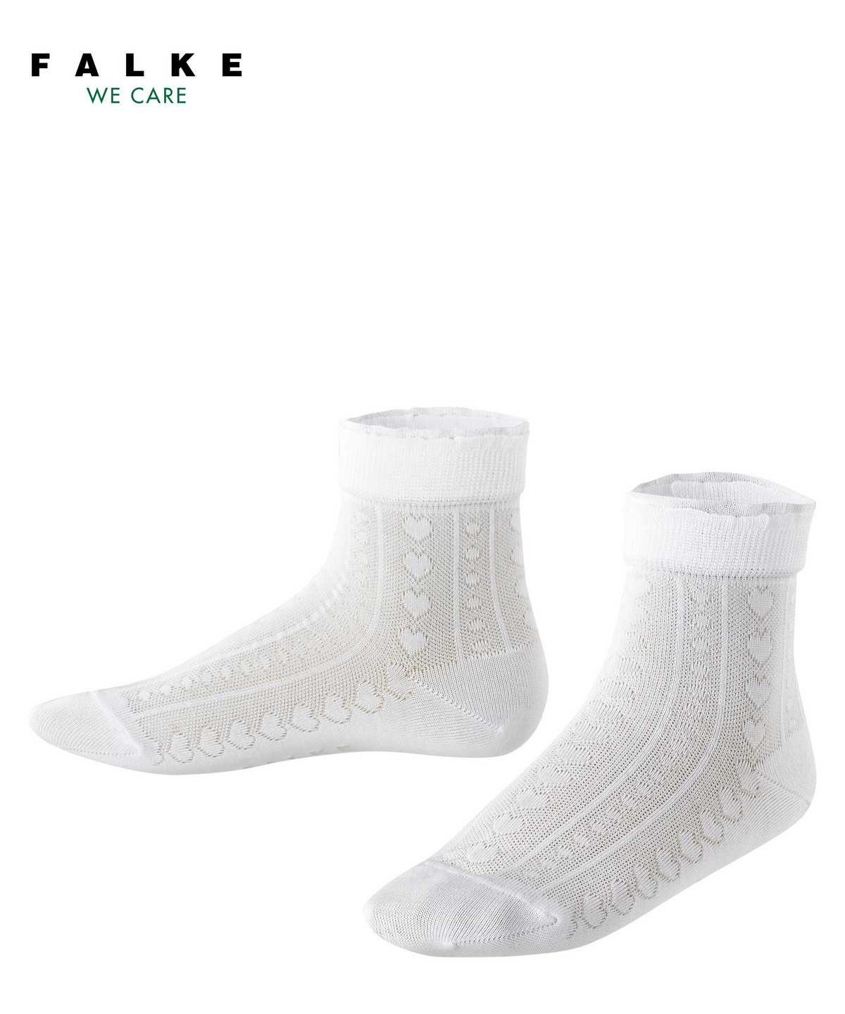 Falke Romantic Net Socks Zokni Gyerek Fehér | NCYG-56219