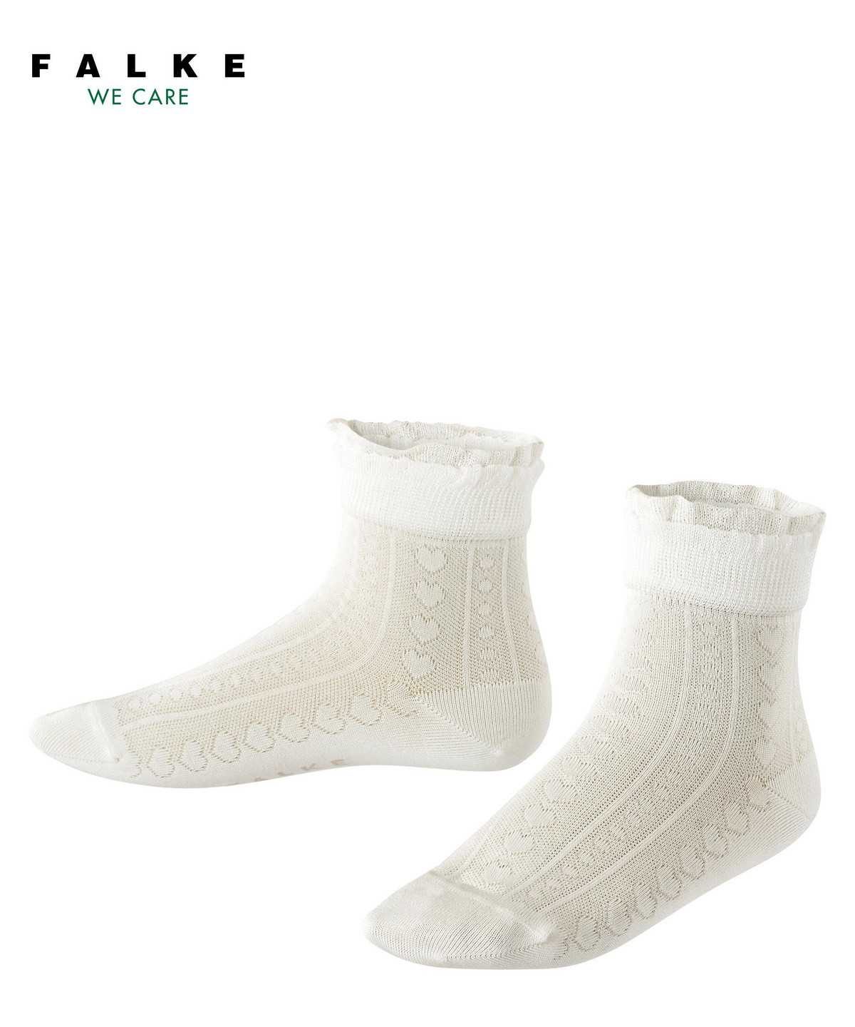 Falke Romantic Net Socks Zokni Gyerek Fehér | FLPR-97348