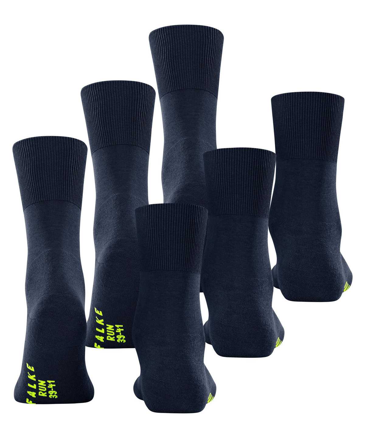 Falke Run 3-Pack Socks Zokni Férfi Kék | OCLJ-15430