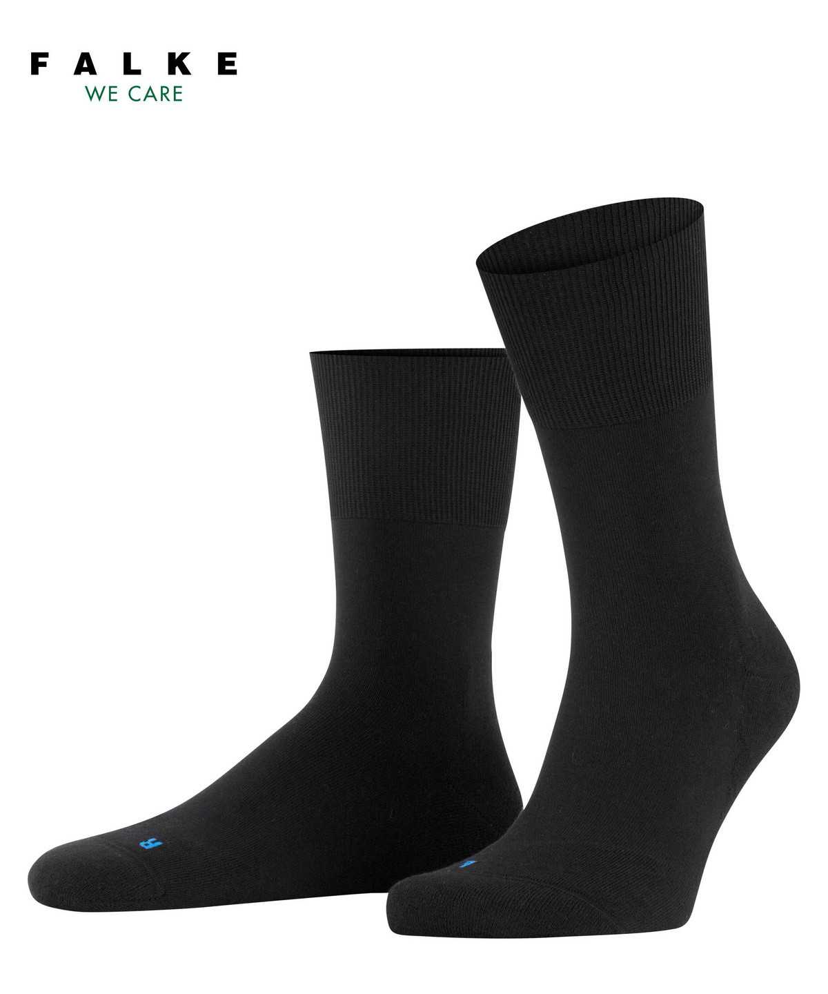 Falke Run Socks Zokni Férfi Fekete | QCOA-23987