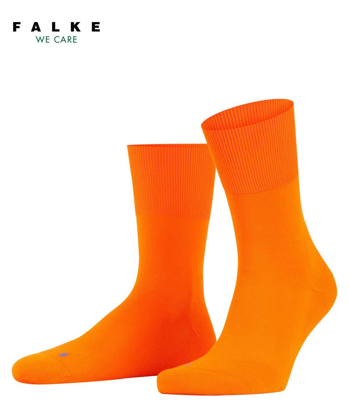 Falke Run Socks Zokni Férfi Narancssárga | HTRI-75946