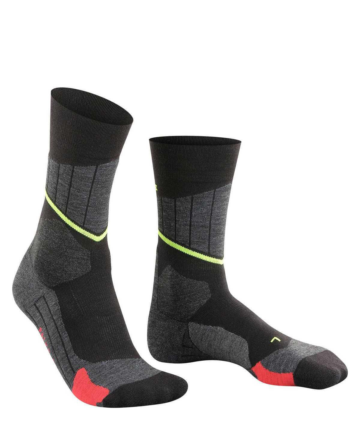 Falke SC1 Skiing Socks Zokni Férfi Fekete | JSLK-35681