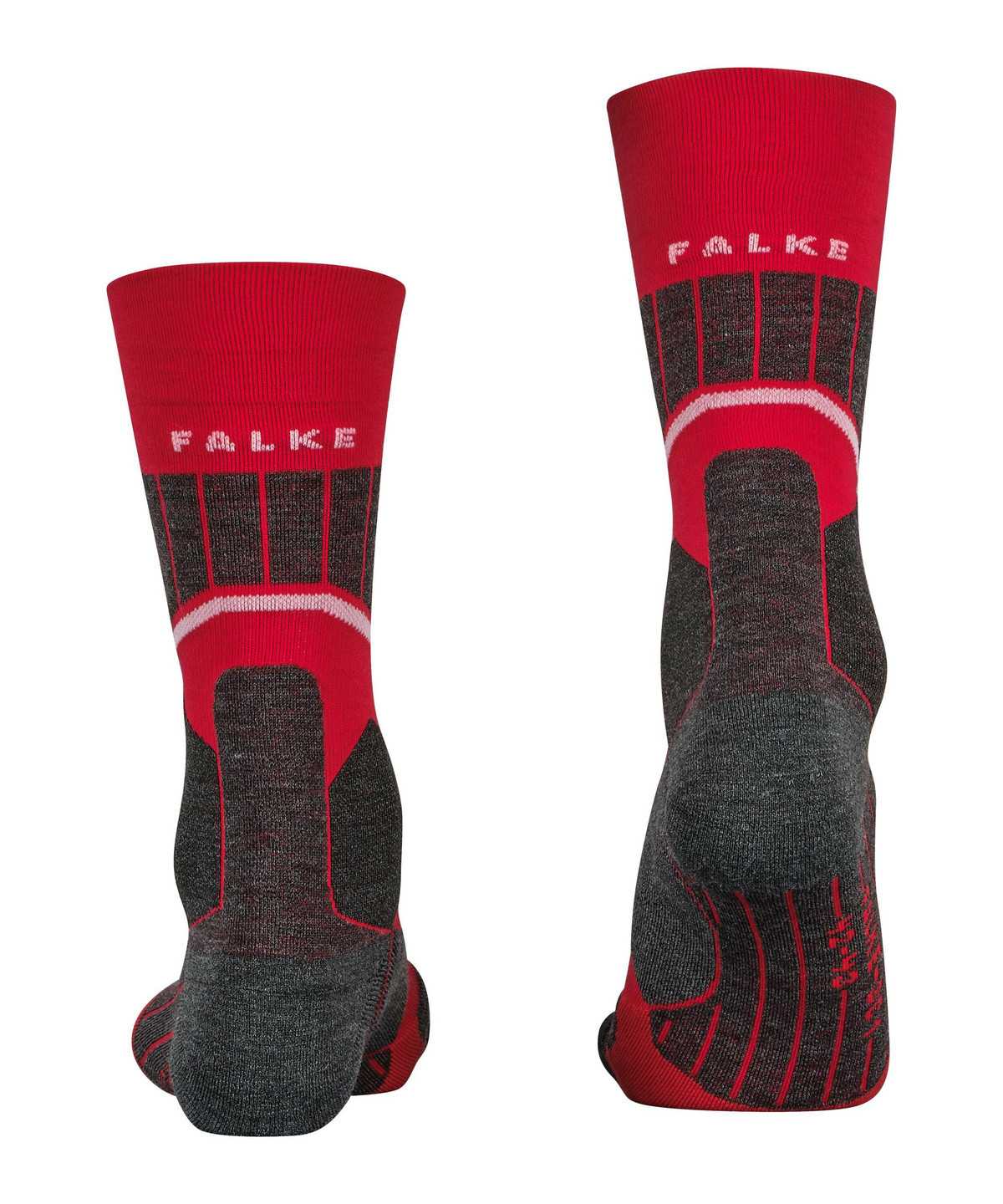 Falke SC1 Skiing Socks Zokni Férfi Piros | NHBF-74983