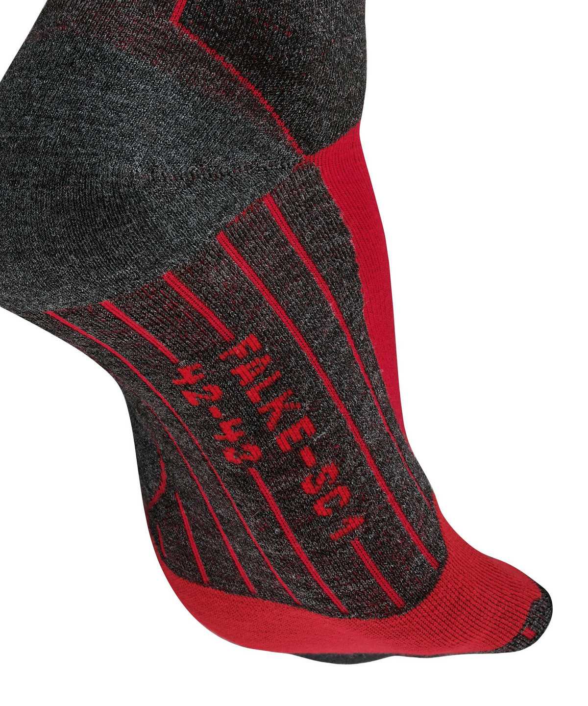 Falke SC1 Skiing Socks Zokni Férfi Piros | NHBF-74983