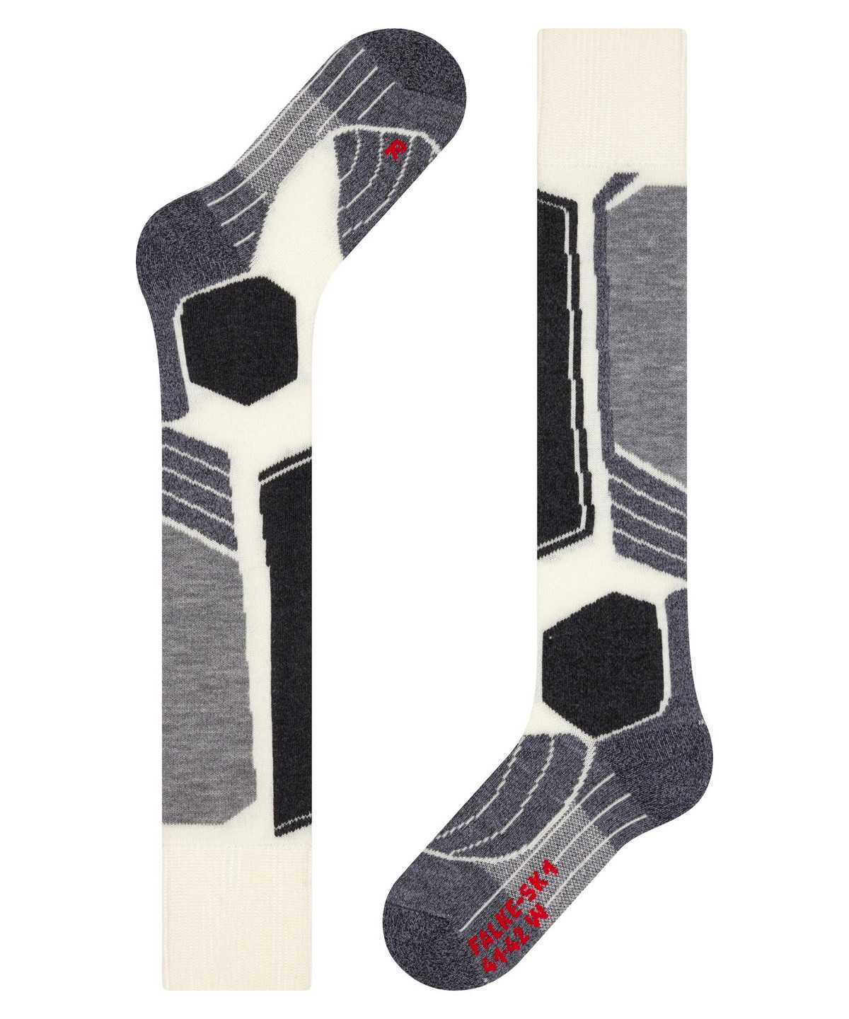 Falke SK1 Comfort Skiing Knee-high Socks Sports Socks Női Fehér | OBCN-31547